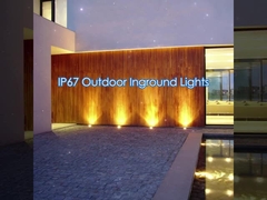 9W Untergrund-LED-Pfadlicht IP67 LED-Landschaftsbrunnenbeleuchtung