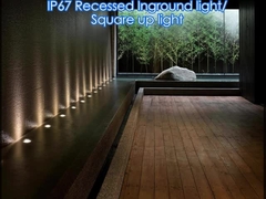 Einstellbare LED-Bodenleuchten für den Anfahrtsweg