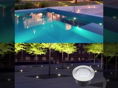 LED-Schwimmbadunterwasserlicht IP68 316 12W-Leuchte aus Edelstahl