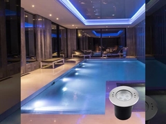 Joyful Lampe 316 aus Edelstahl LED Schwimmbad Unterwasserlicht 2700K - 6500K CEM genehmigt