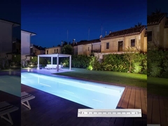 SS316L Unterwasser-Linearlicht 3000K 4000K 6000K IP68 LED Wandwaschlampe