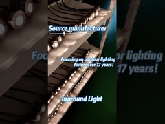 Niederspannungswasserdicht IP65 verstellbarer Winkel Boden vergraben LED-Decklicht Außenbereich