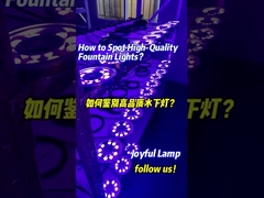 IP68 RGB 3in1 Vollfarbe 316 Edelstahl Unterwasserlicht