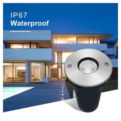 Unterirdische Beleuchtung DC12V-24V Wasserdicht IP67 Edelstahl 316 Material DIA67MM