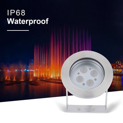 LED Unterwasserlampe Außen Warmweiß Edelstahl 316 DC24V Niederspannung 4W