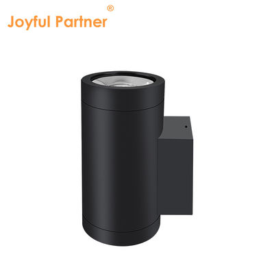 Außenwand- und Außenwandlampe aus extrudierter Aluminiumlegierung 3000-6000K 18W 24W Außenwandlampe Cob LED Schwarz Gehäusefarbe