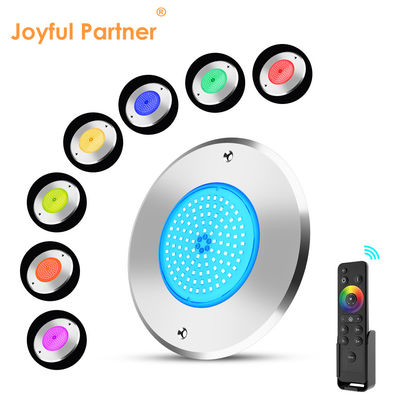 LED-Badlicht DIA160MM*32MM AC12V 316 aus Edelstahl mit RGB-Controller