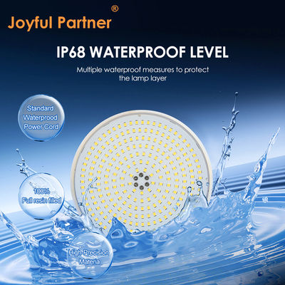 Vollharz gefüllte flache PAR56 LED-Poolleuchten UV-Schutz PC-Material Ersatz Halogenlampen 35W 42W