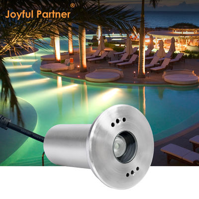 IP68 Unterwasser-Einbauleuchte 3WRGB3in1 LED Edelstahl 316L DC24V Dekoration für Pool