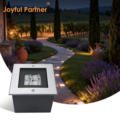 Quadratisch eingegründetes Deck-Uplight 125*125MM ADC12 Druckguss-Aluminiumgehäuse High SMD LED mit tiefem Anti-Glare-Design