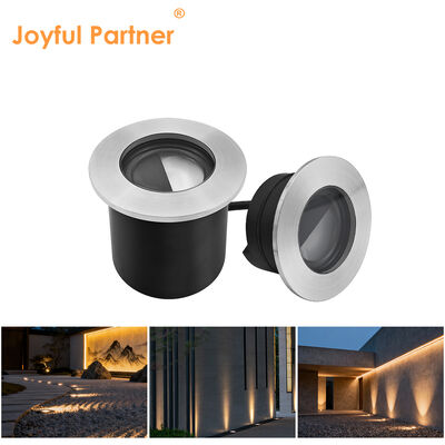 LED Einbauleuchte für den Außenbereich, Edelstahl 316 Frontabdeckung, wasserdicht IP67, 4W Cree LED, Durchmesser 80MM