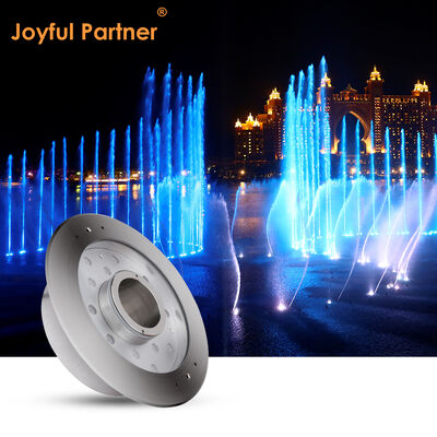 LED-Brunnendüsenlicht DC12V/24V IP68 RGB DMX DIA250mm Wasserstrahl Landschaft dimmbar