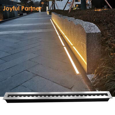 LED Underground Linear Light 12W 24W 48W DC24V 1000MM 1Meter Stainless Steel316 IP67 Recessed Type