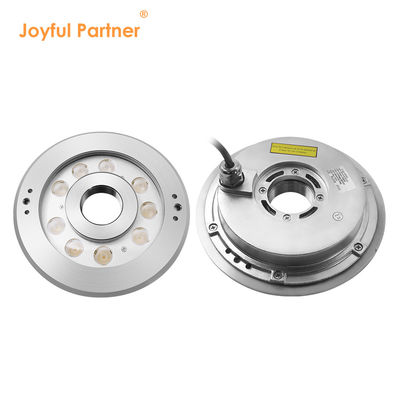 Qualität  Stainless Steel Submersible LED Fountain Light 9x2W RGB LED color IP68 DC24V CE Certificated usine