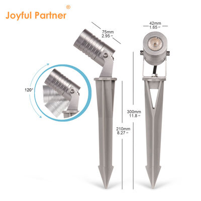 LED Spike 1w 2w 3w Outdoor Garten Scheinwerfer Garten Landschaftslicht für Baumrasen