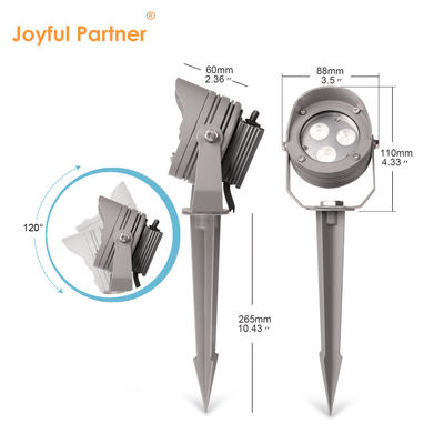 IP65 12V Gleichspannung Dimming Dekorativ LED Scheinwerfer Aluminium Outdoor Landschaftsleuchte