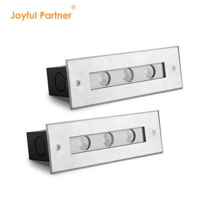 Unterirdisches Wasserdichtes Licht DC24V 3X1W LED Einzelfarbe CREE/OSRAM LED