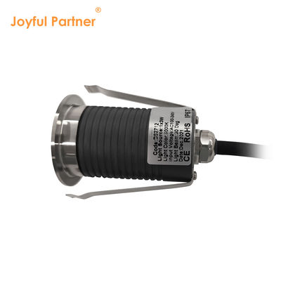 IP67 Einbauleuchte Mini Vergrabene Leuchten 12V 24V Warmweiß DIA45MM Frostglas ohne Linse