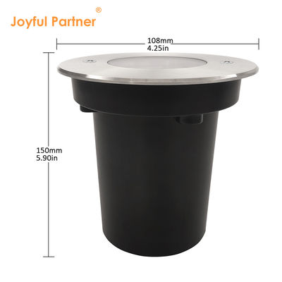 LED-Außenlicht DIA108MM 3000k Warmweiß im Boden eingegraben IP67