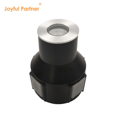 LED-Bodenleuchten aus Edelstahl 316 1w 2w 3w DC 24v mit Plastikrückkasten für Landschaftsgestaltung