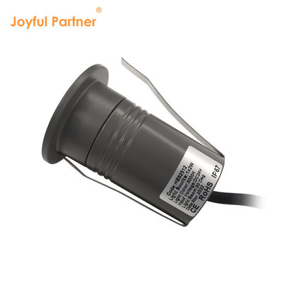 Einseitige Ansicht Mini LED Vergrabenes Licht DC 24V Edelstahl 316 Frostglas Halbschattierung