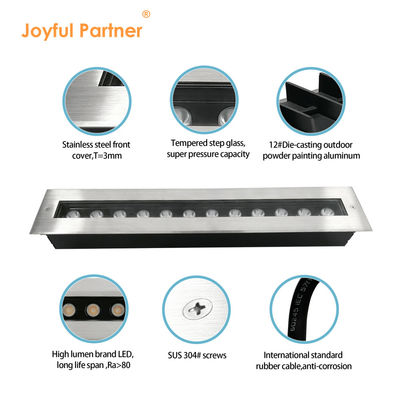 LED-Linienlicht 500 mm Länge 12W 24W IP67 Wasserdicht OEM ODM