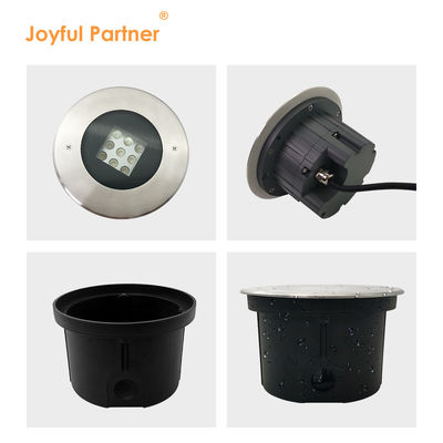 Wasserdichtes Inground Uplight Aluminium Gehäuse 3500K Warm Weiß DIA162MM 2 Jahre Garantie