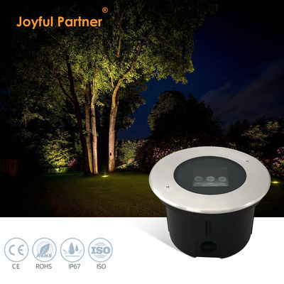 Wasserdichtes Inground Uplight Aluminium Gehäuse 3500K Warm Weiß DIA162MM 2 Jahre Garantie