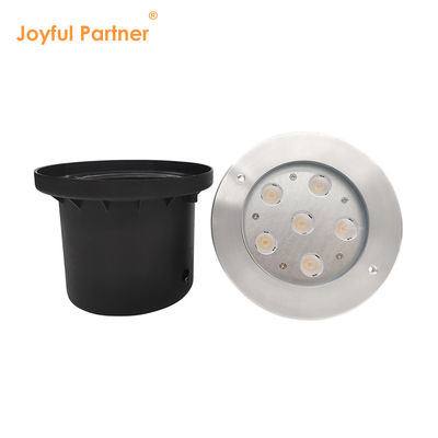 24VDC Outdoor Inground Light Wasserdicht 6W 12W DIA160MM Edelstahlkörper für das Projekt