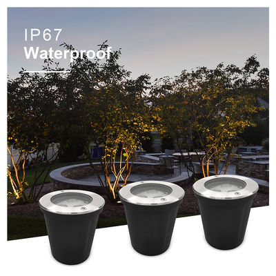 24VDC Outdoor Inground Light Wasserdicht 6W 12W DIA160MM Edelstahlkörper für das Projekt