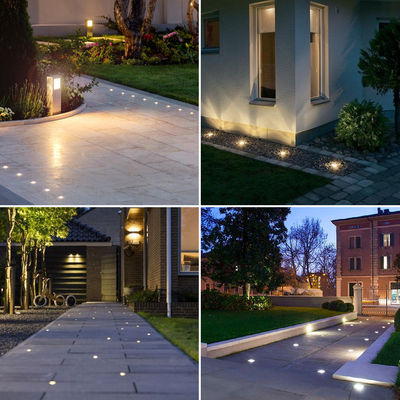 Edelstahl eingebettete kleine Deckbeleuchtung 1W 2W 3W LED-Untergrundlampen