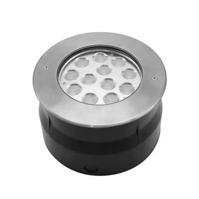 IP67 LED Untergrundlicht 12W 24W 36W DIA185MM RGB3in1 3000K Warmweiß Für Garden Park Plaza