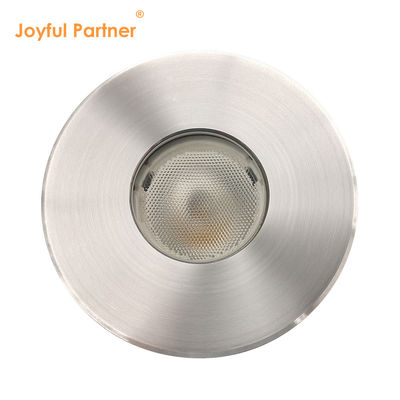 3W IP67 eingebettete Runddeckleuchte 316 Edelstahl LED-Untergrundlampe