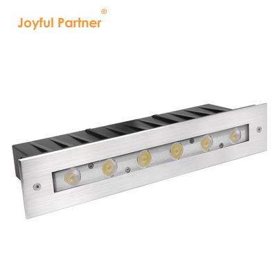 Unterwasser-Linienlicht 316 aus Edelstahl DMX 512 RGB 12W DC24V Asymmetrische Linse RGB3IN1