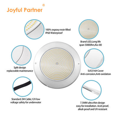 IP68 LED PAR56 Poollicht RGB Farbwechsel 12VAC 42W LED Teichleuchten