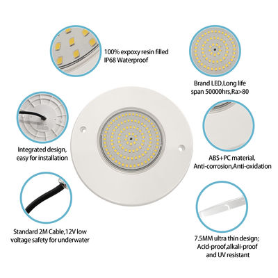 Unterwasser-LED-Poollicht PAR56 JP110 6W AC12V 7.5mm 10W 18W 25W 35W