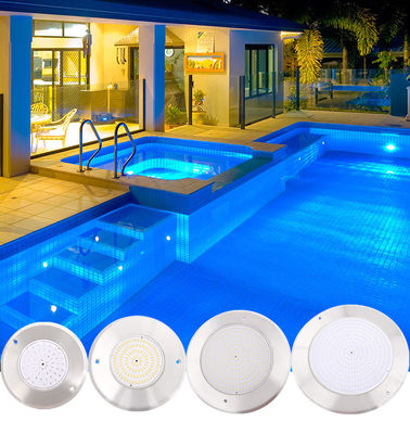 LED PAR56 Poollicht Unterwasserschwimmbad RGB-Licht Wandmontierte SMD-LED mit Farbbox