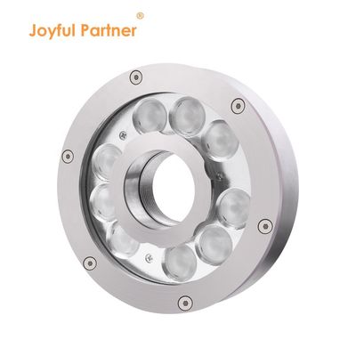 18W RGB LED Brunnenpoolschein DMX Steuerung Wasserdicht IP68 Unterwasserlicht
