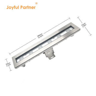 LED-Unterwasserlicht IP68 6W 12W RGB3 in 1 290MM Länge mit Montageunterstützung
