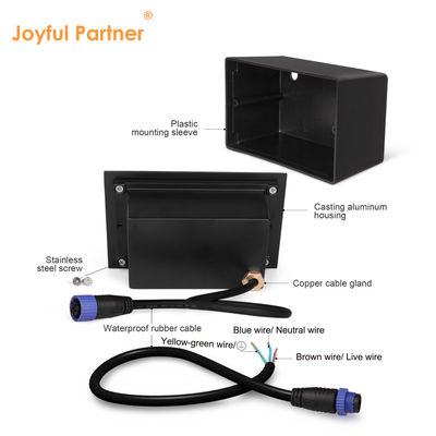 IP65 LED-Treppenwandleuchten 2W 6W LED-Treppenleuchten im Innenbereich