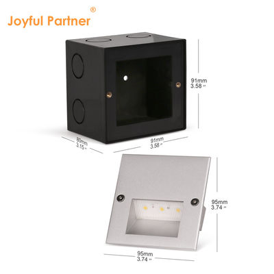 1.5W 3W wasserdichte LED-Schrittleuchten IP65 Breite LED-Schrittleuchten Außen