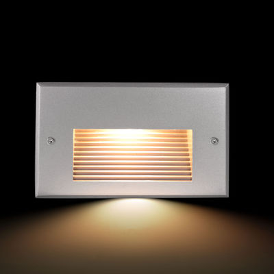 Quadratische IP65 LED-Wandleuchte 12V 24V warme weiße LED-Treppenwandleuchte