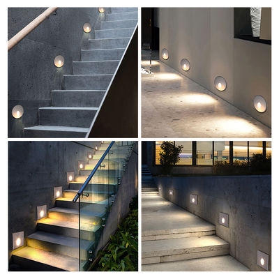 1W 2W 3W Smart LED Wandlampe 2700k - 6500k IP65 eingeschlossene LED-Treppenleuchten für den Korridor