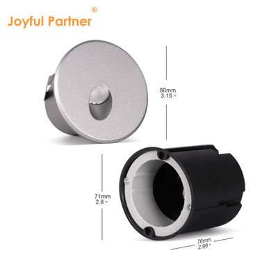 12VDC / 24VDC LED eingebettete Wandleuchte Mini IP65 eingebettete Treppenbeleuchtung