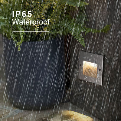 Quadratische Aluminium-Treppe Einbauleuchte 3w DC 24v Aluminiummaterial für stilvolle Innenräume