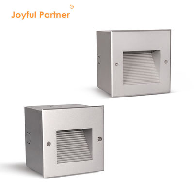 AC100~240V Treppenleuchten LED 6W COB Eingebaute IP65 120*120mm Für den Korridor LED Wand Ecke Licht