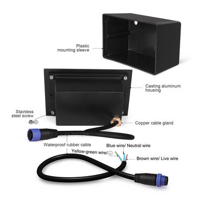 SMD 6W LED-Wandleuchte IP65-Bodenlampe