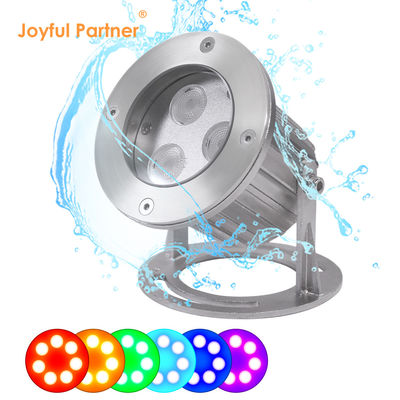 IP68 RGB LED-Brunnenleuchten Unterwasserleuchten aus Edelstahl