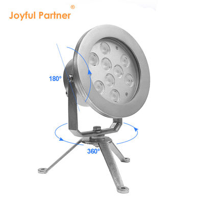 RGBW Wasser LED-Scheinwerfer DMX-Steuerung Edelstahl 304 für europäische Küstenpools