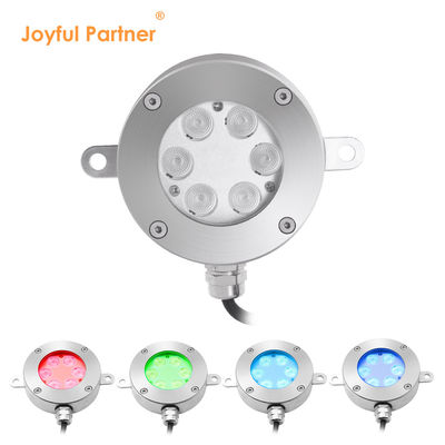 IP68 Hochleistungs-LED-Brunnenleuchten Wasserdichte Edelstahl-Körperstütze DMX512